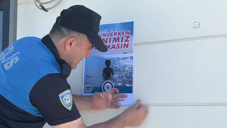 Denize girenleri havadan, karadan ve denizden uyardılar - Resim: 17